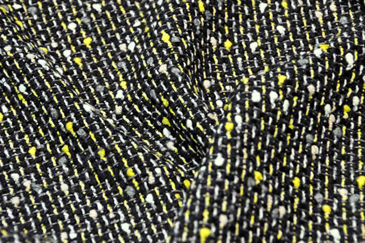 tweed gelb schwarz