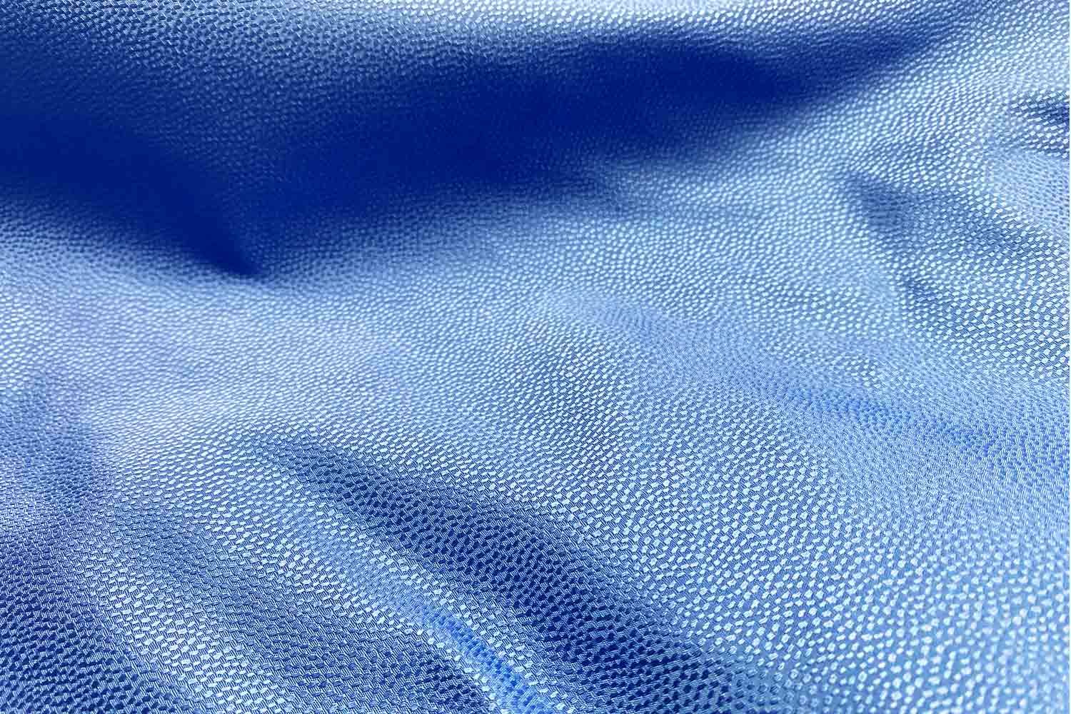 blaue Seide 